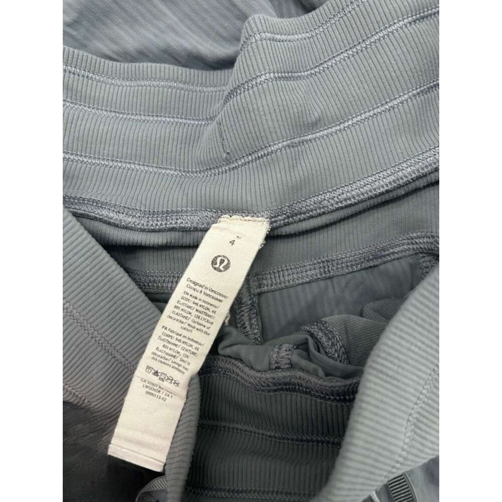 Lululemon Dance Studio Pants Women's Size 4 Belian Blue Midrise Activewear - Picture 6 of 6
